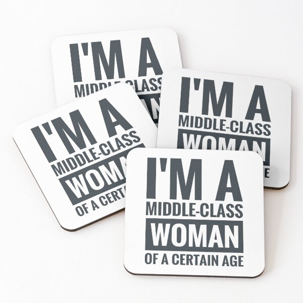 Item preview, Middle Class Woman of a Certain Age T Shirt  designed and sold by Jenny Meehan Art Prints and Patterns  .