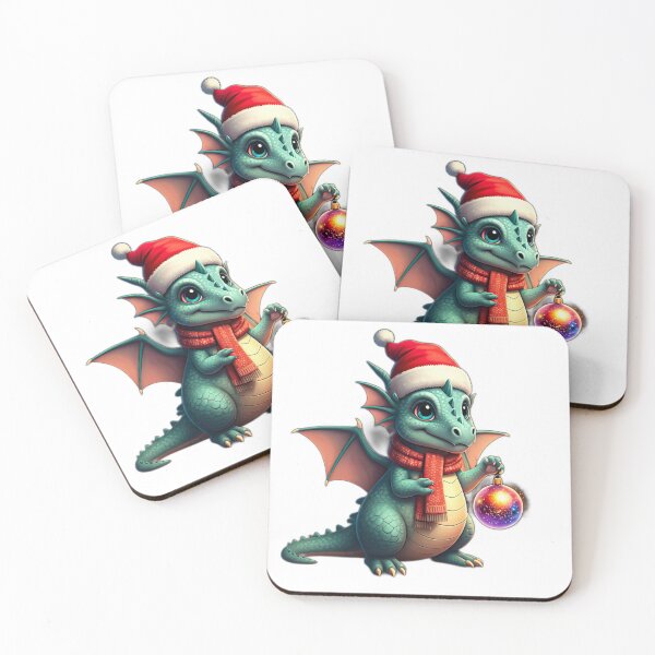 Item preview, Christmas Dragon 2 designed and sold by DiscoGypsyFish.