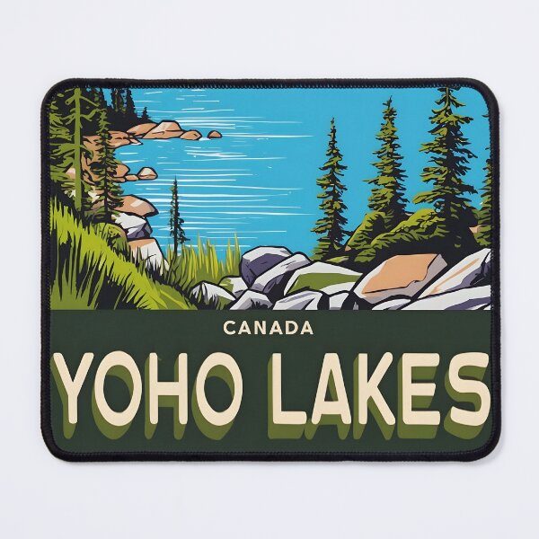 Item preview, Yoho Lakes National Park Canada Vintage Travel Tourism  designed and sold by TravelersGems.