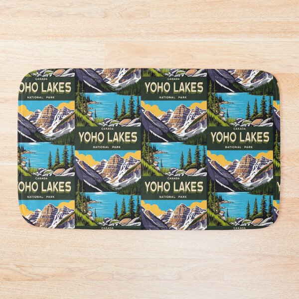 Item preview, Yoho Lakes National Park Canada Vintage Travel Tourism  designed and sold by TravelersGems.