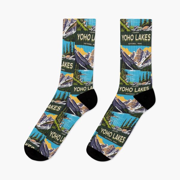 Item preview, Yoho Lakes National Park Canada Vintage Travel Tourism  designed and sold by TravelersGems.