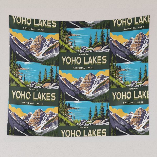Item preview, Yoho Lakes National Park Canada Vintage Travel Tourism  designed and sold by TravelersGems.