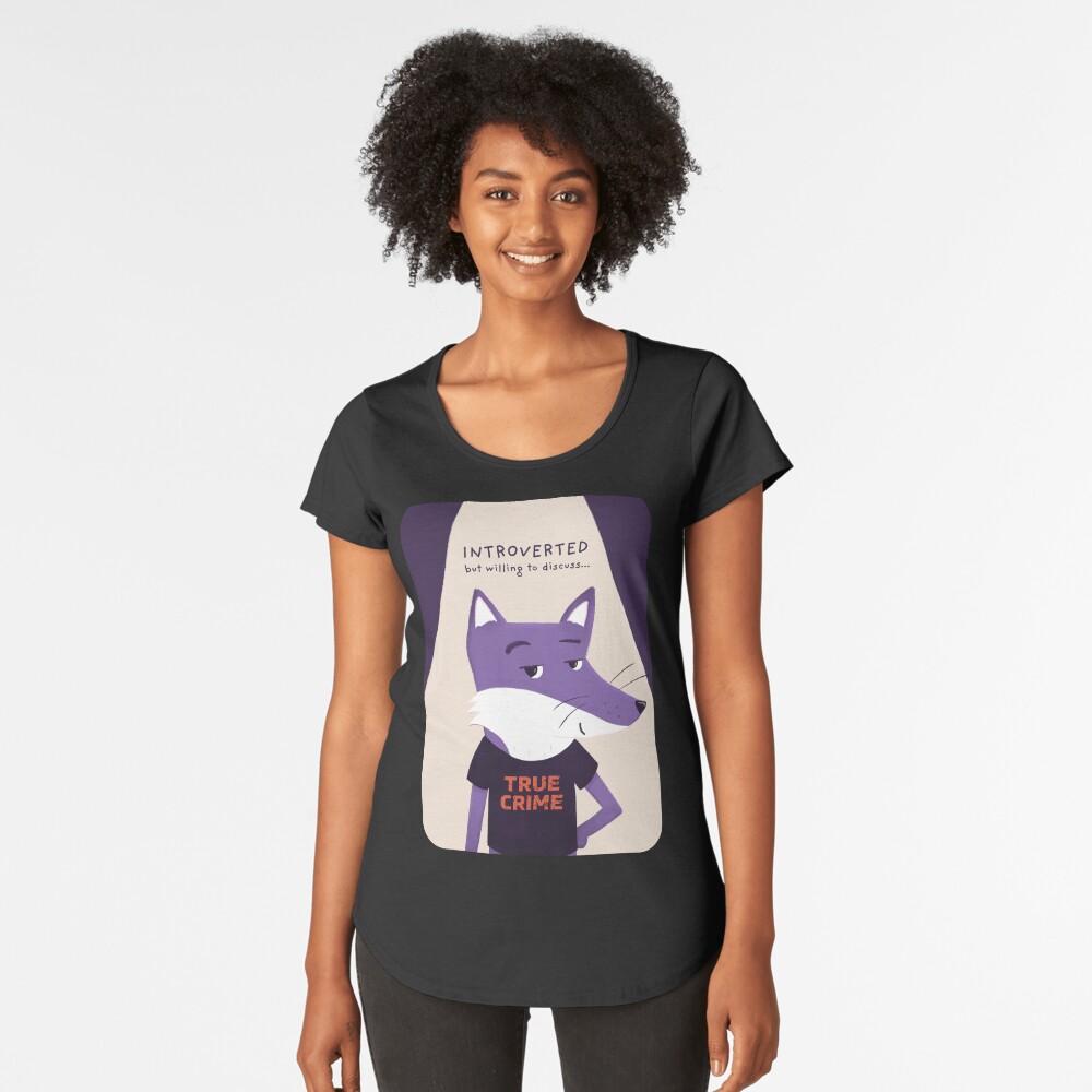 Item preview, Premium Scoop T-Shirt designed and sold by ItsPurpleFox.