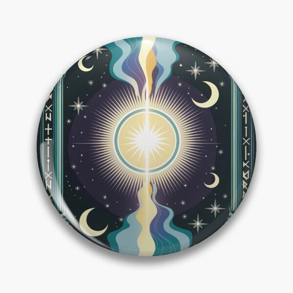 Artikelvorschau, Strahlende Tarotkarte Sticker entworfen und verkauft von Elijah Beckham.