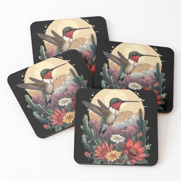 Item preview, Hummingbird in the desert designed and sold by Halyna Nechyporuk.
