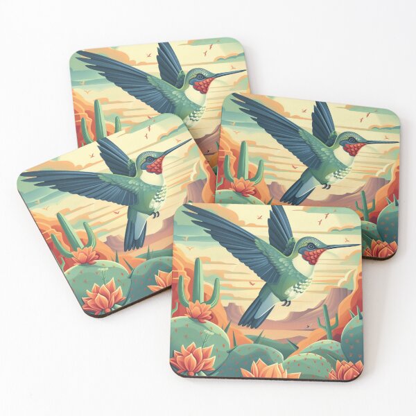 Item preview, Hummingbird in the desert designed and sold by Halyna Nechyporuk.