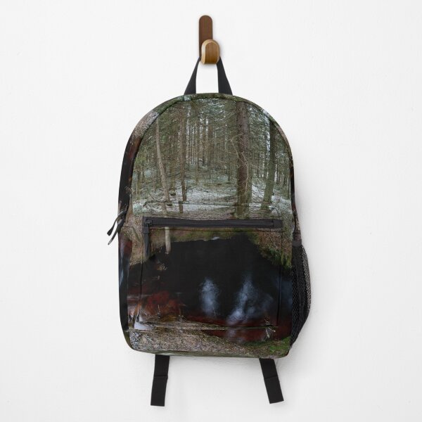 Item preview, Black waters dark forest and a hint of snow designed and sold by Jouko Lehto Photography.