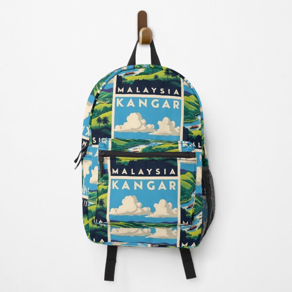 Item preview, Kangar Malaysia Vintage Travel Tourism designed and sold by TravelersGems.