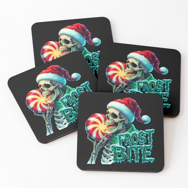 Item preview, skeleton frost bites merry christmas 2024 designed and sold by VividDripCo.