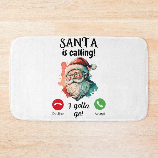 Item preview, Santa is calling designed and sold by ColorfulVertigo.