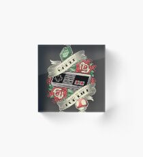 Gamer For Life Acrylic Block