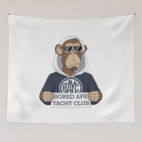 Item preview, Ape, Bored, NFT, funnyfits70, Humor, Funny, retro, vintages, funny quotes, animal humor, designed and sold by FunnyFits70.