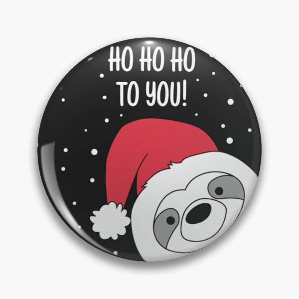 Item preview, Cute sloth wishes: ,,Happy Ho Ho Ho to You!" designed and sold by SaraSumi.