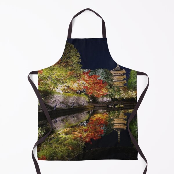 Item preview, Japanese Temple at Night designed and sold by Evasionrebelle.