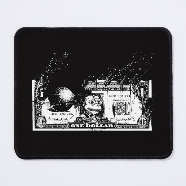 Item preview, Pepe Dollar Meme - Funny Inflation Cartoon designed and sold by Domenico Scalise.