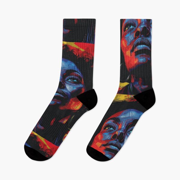 Item preview, Afro Woman in Abstract Colors designed and sold by LunartCode.