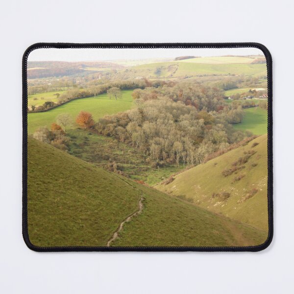 Item preview, Autumnal South Downs View designed and sold by pinkal.