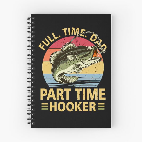 Item preview, Funny Bass Fish Dad Part Time Hooker Father Day Gift Fishing designed and sold by FernaRoje.