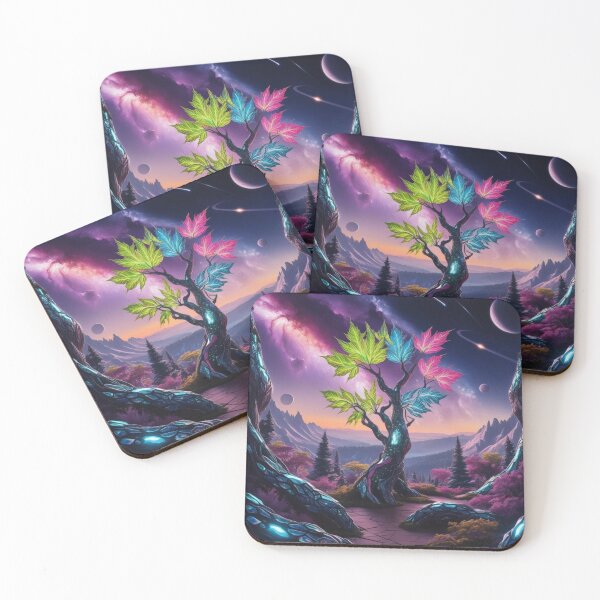 Item preview, Cosmic Forest: A Futuristic Nature designed and sold by Miksonek04.
