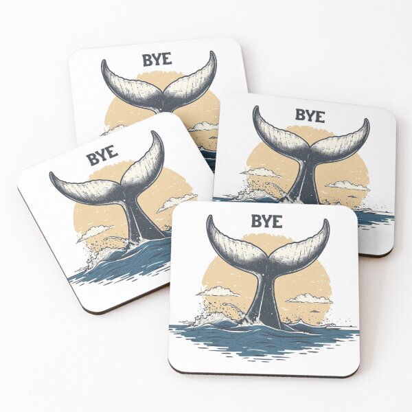 Item preview, BYE Whale Tail designed and sold by SpendieSellers.