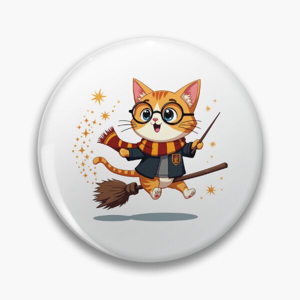 Item preview, Magical Meow: Harry Cat’s Christmas Flight designed and sold by Krasnovaovaova.