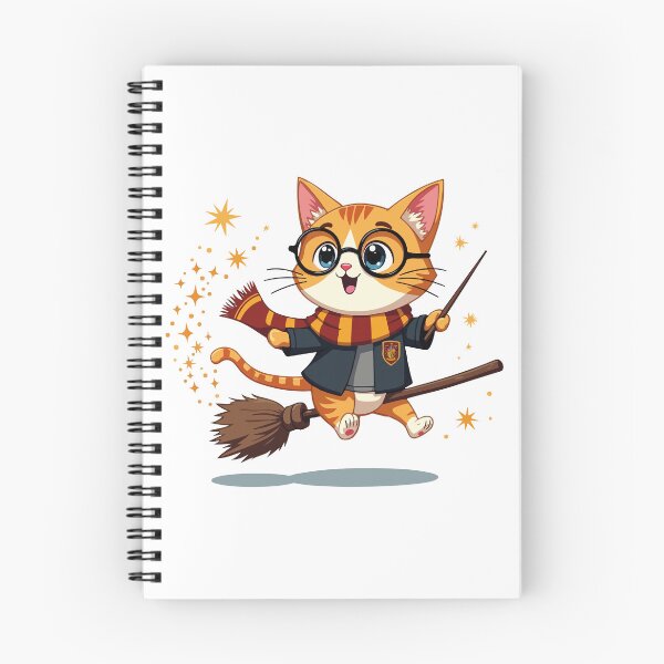 Item preview, Magical Meow: Harry Cat’s Christmas Flight designed and sold by Krasnovaovaova.
