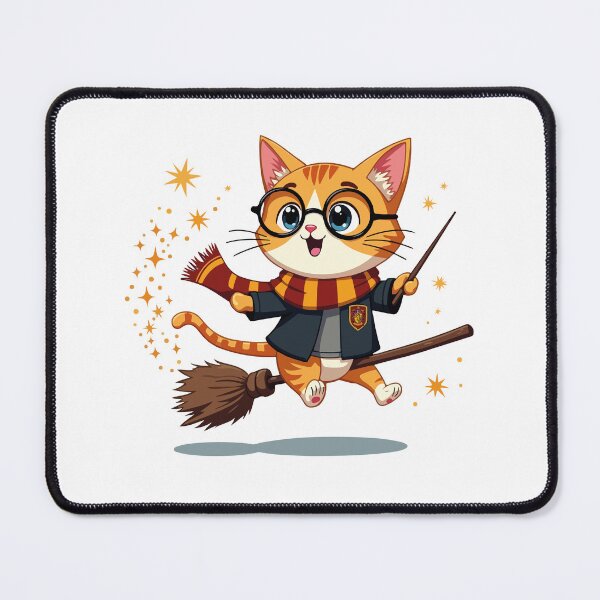 Item preview, Magical Meow: Harry Cat’s Christmas Flight designed and sold by Krasnovaovaova.