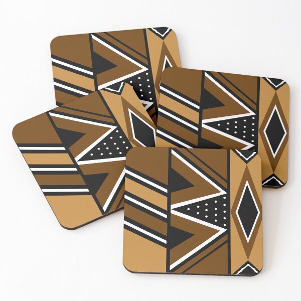 Item preview, African Regal Bogolan Mud Cloth Inspired Design designed and sold by funkyvibes.