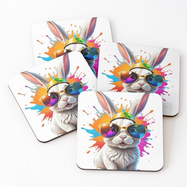Item preview, Rabbit, design, golden cap, glasses designed and sold by Dan9010.