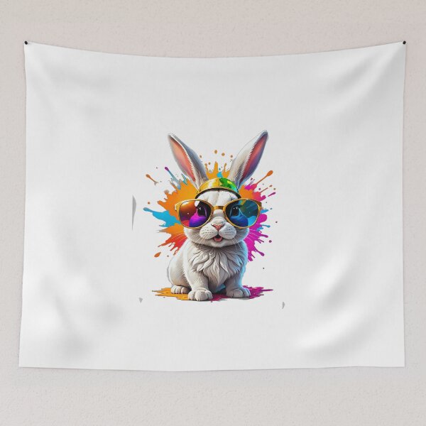 Item preview, Rabbit, design, golden cap, glasses designed and sold by Dan9010.