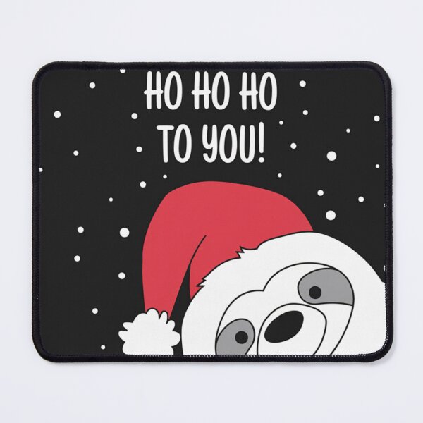 Item preview, Cute sloth wishes: ,,Happy Ho Ho Ho to You!" designed and sold by SaraSumi.