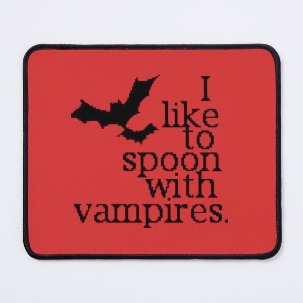 Item preview, I Like to Spoon with Vampires designed and sold by faerievintage.