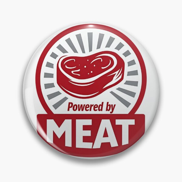 Item preview, Powered By Meat designed and sold by tripanthias.