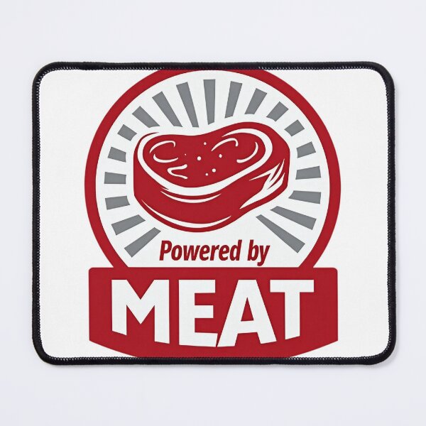 Item preview, Powered By Meat designed and sold by tripanthias.