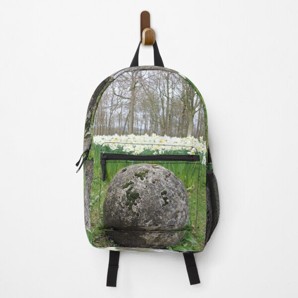 Item preview, Large Mossy Round Stone in a Park designed and sold by pinkal.