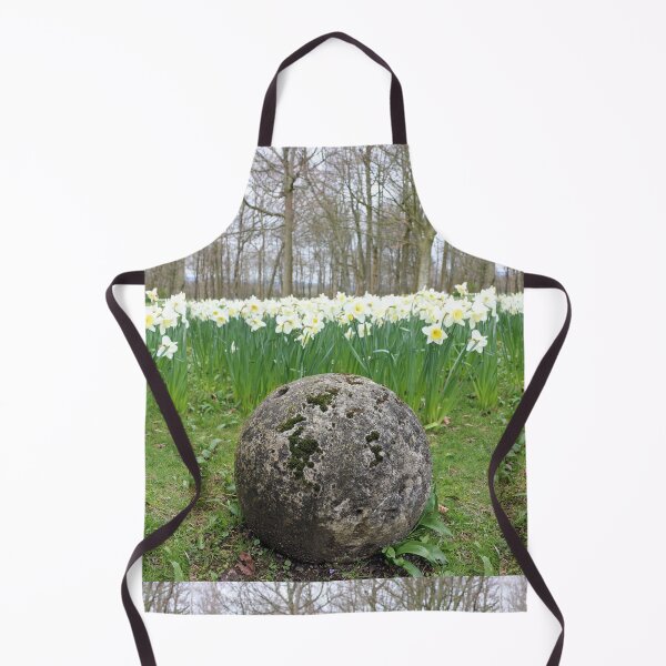 Item preview, Large Mossy Round Stone in a Park designed and sold by pinkal.