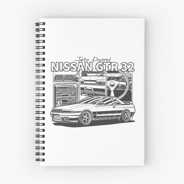 Item preview, Nissan GTR 32 Line Art designed and sold by TrilogyMerch.