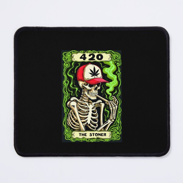 Item preview, The stoner skeleton 420 designed and sold by VividDripCo.