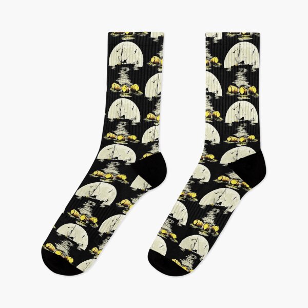 Item preview, Three Yellow Barrels designed and sold by Candywrap Studio.