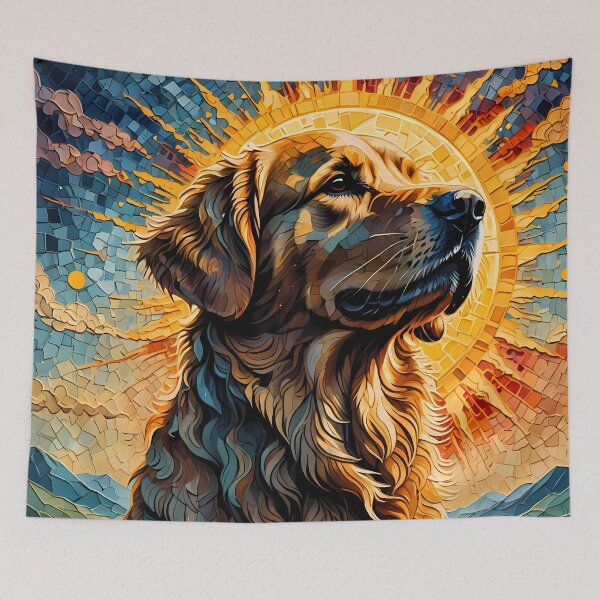 Item preview, Impasto Golden Retriever, Ai Generated Art  designed and sold by ACC .