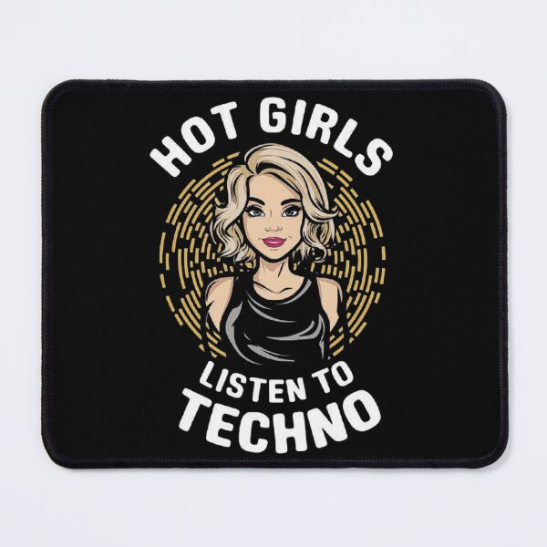 Item preview, Techno Music Lifestyle - Hot Girls Listen to Techno Design designed and sold by love3617.