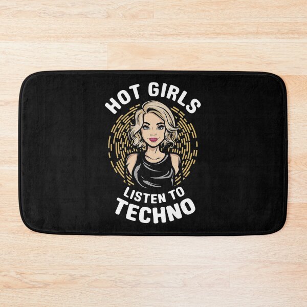 Item preview, Techno Music Lifestyle - Hot Girls Listen to Techno Design designed and sold by love3617.