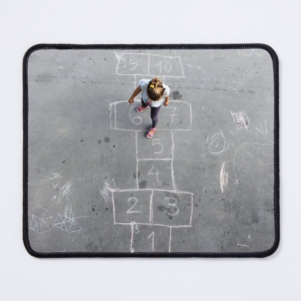 Item preview, Girl on the hopscotch designed and sold by urzga.
