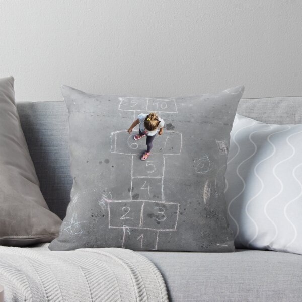 Item preview, Girl on the hopscotch designed and sold by urzga.