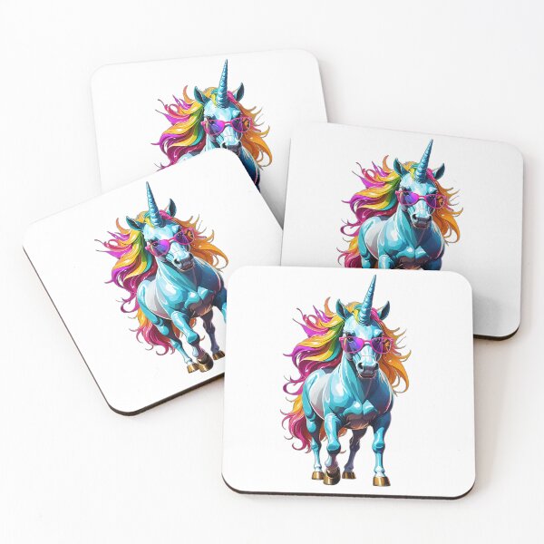 Item preview, Unicorn Multi color, hyper fluorescent, design designed and sold by Dan9010.