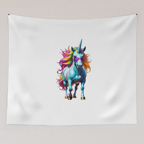 Item preview, Unicorn Multi color, hyper fluorescent, design designed and sold by Dan9010.