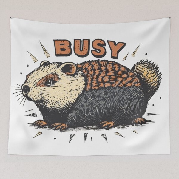 Item preview, BUSY Groundhog designed and sold by SpendieSellers.