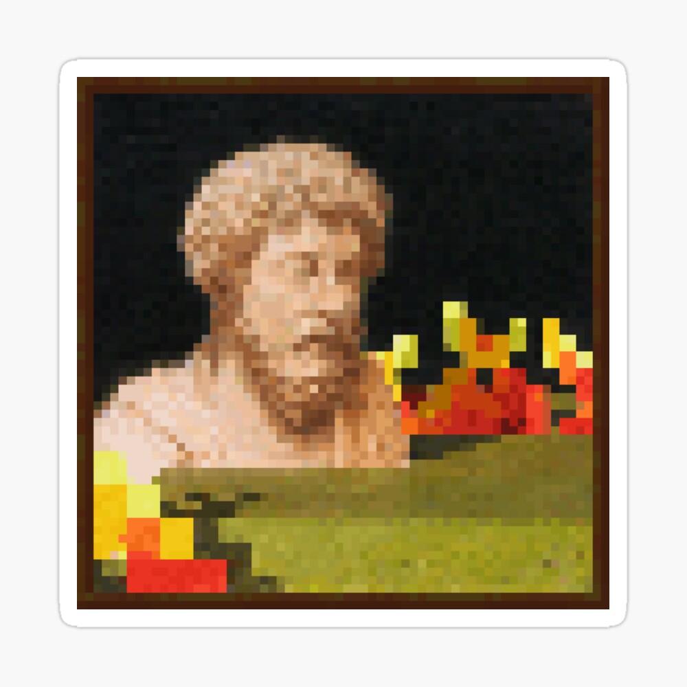 Minecraft Painting Pixel Art Decor Poster