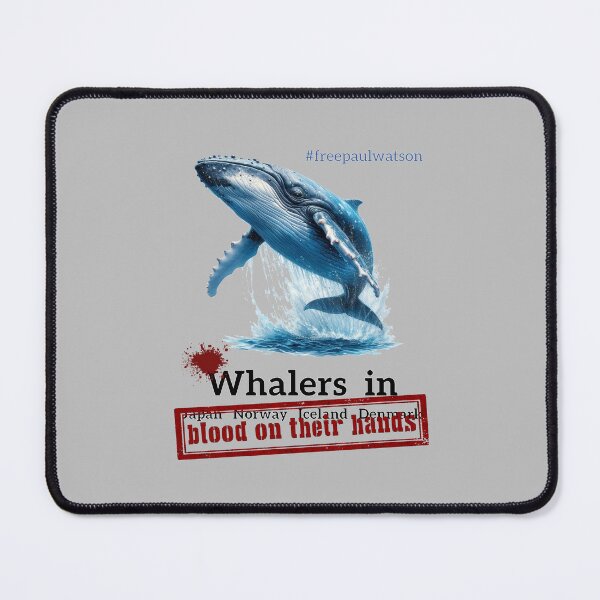 Item preview, Whalers have blood on their hands! designed and sold by Berlini.