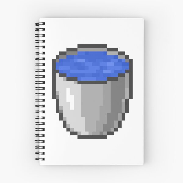 Item preview, Minecraft Water Bucket Pixel Art Item Block designed and sold by Gamify Store.